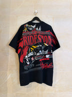 Vntg Dale Earnhartt Black Knight Racing Tee (Large)
