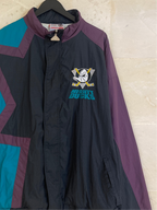 Vntg Mighty Ducks Windbreaker Jacket (XL)