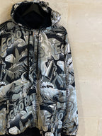 Ecko AOP Y2K Reversible Zip Hoodie Jacket (XL)