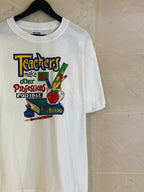 Vntg Teachers Statement Tee (Large)