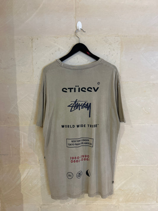 Stussy Tee (Large) Multiple Pin holes