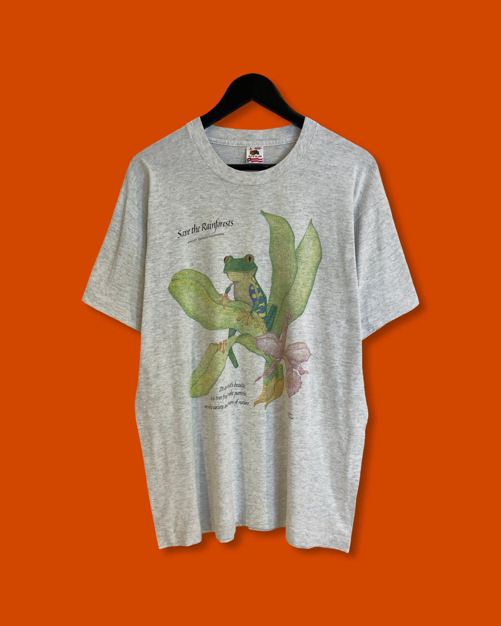 Vntg Rainforest Tee (Large)