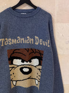 Vntg Tasmanian Devil Sweater (Large)