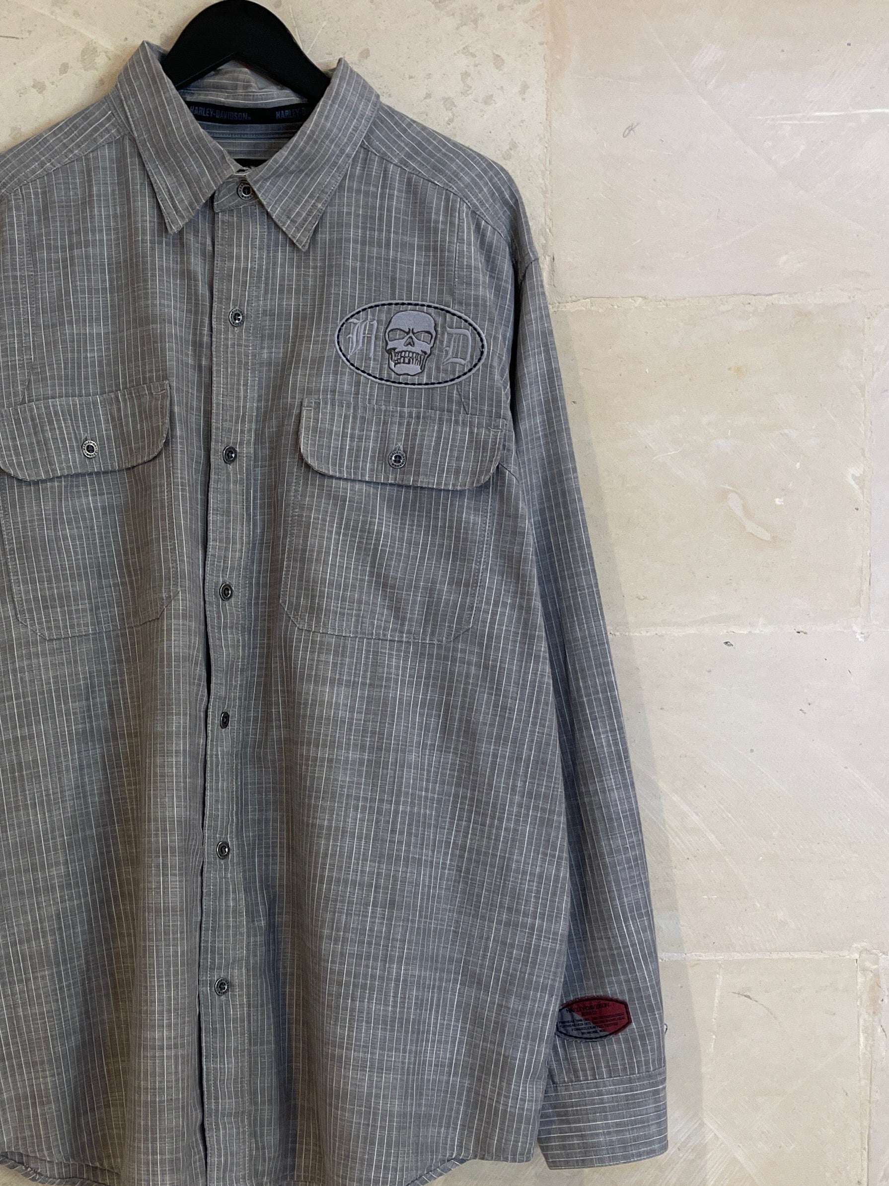 Harley Davidson Y2K LS Shirts (XL)