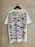 Vntg Stussy Logos Tee (XL)