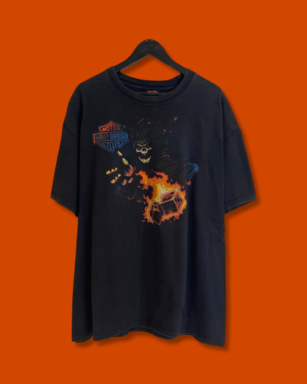 Harley Davidson Flame Dice Tee (XL)