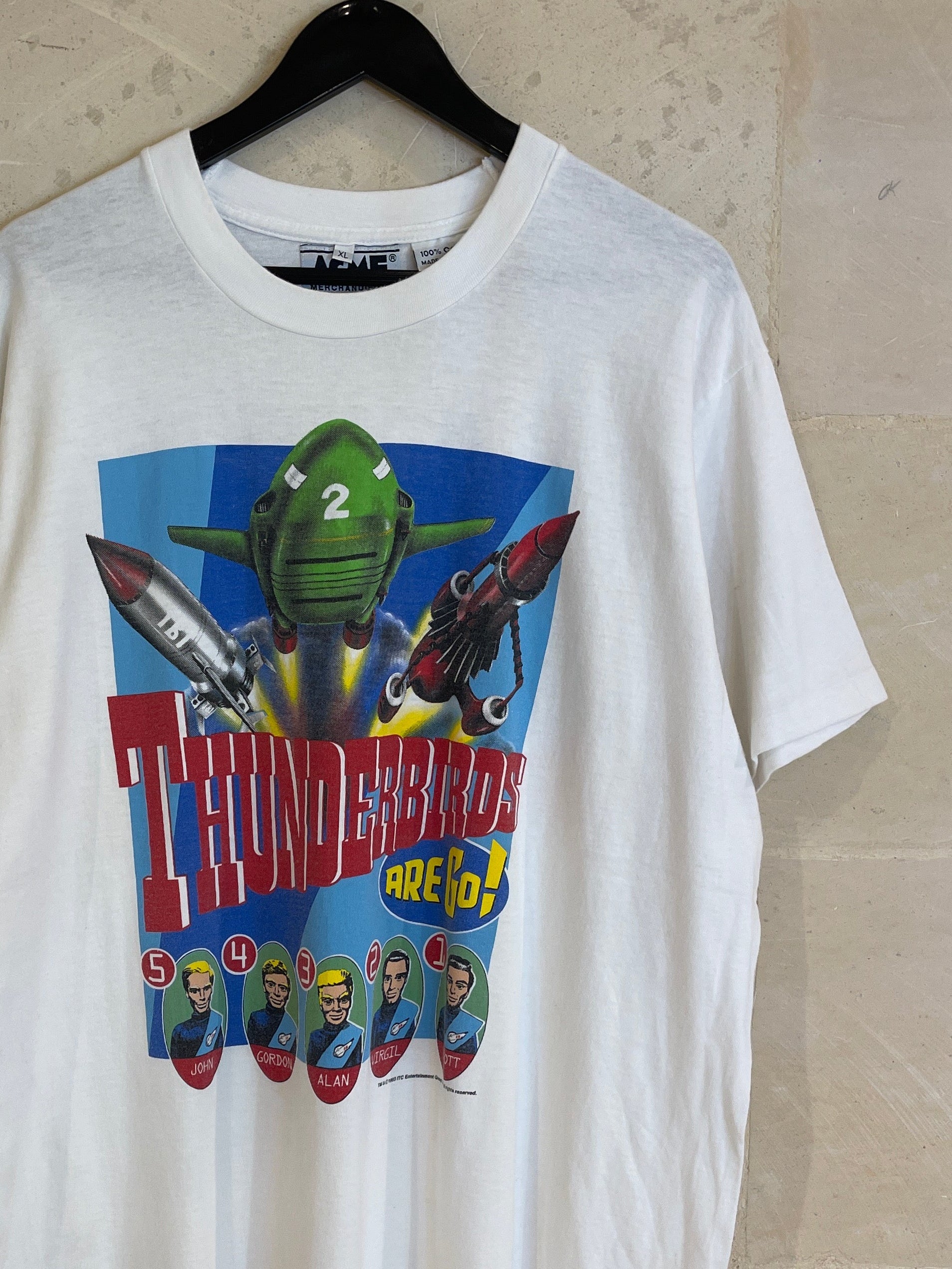 Vntg 1993 Thunderbirds Tee (XL)
