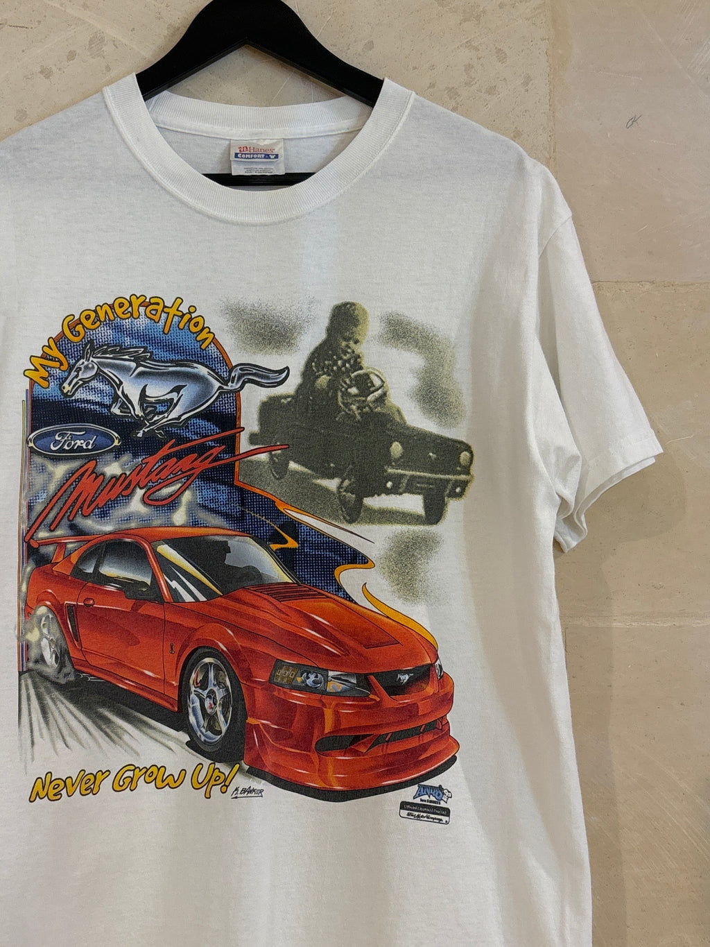 Vntg Mustang Racing Tee (Medium)