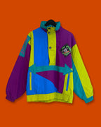 Vntg Multi Color Jacket (Fits XL)*