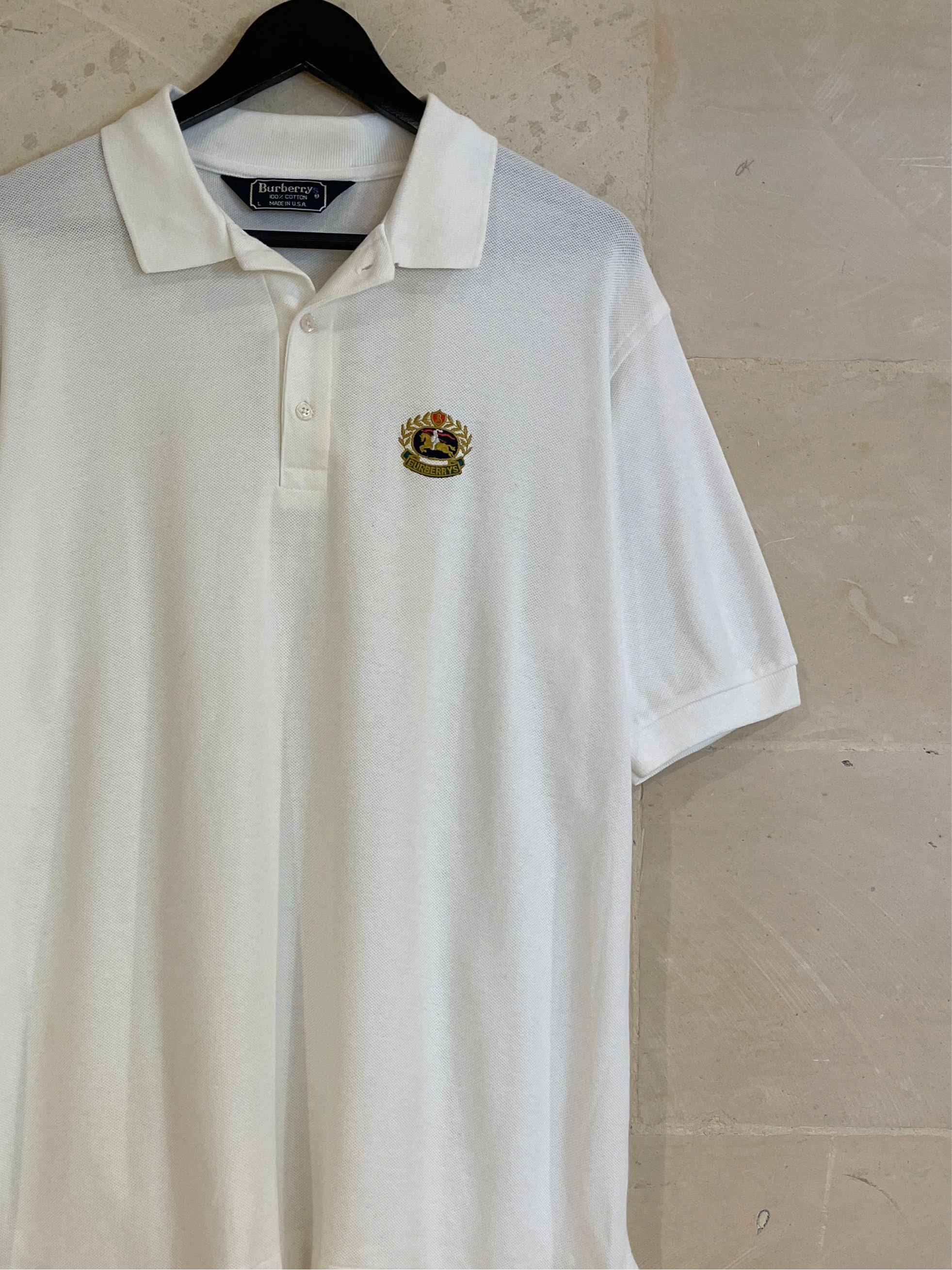Vntg Burberry Polo (Large)*