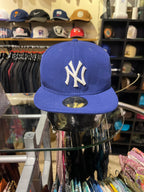 NY Blue Closed Cap (Size 7 3/8)