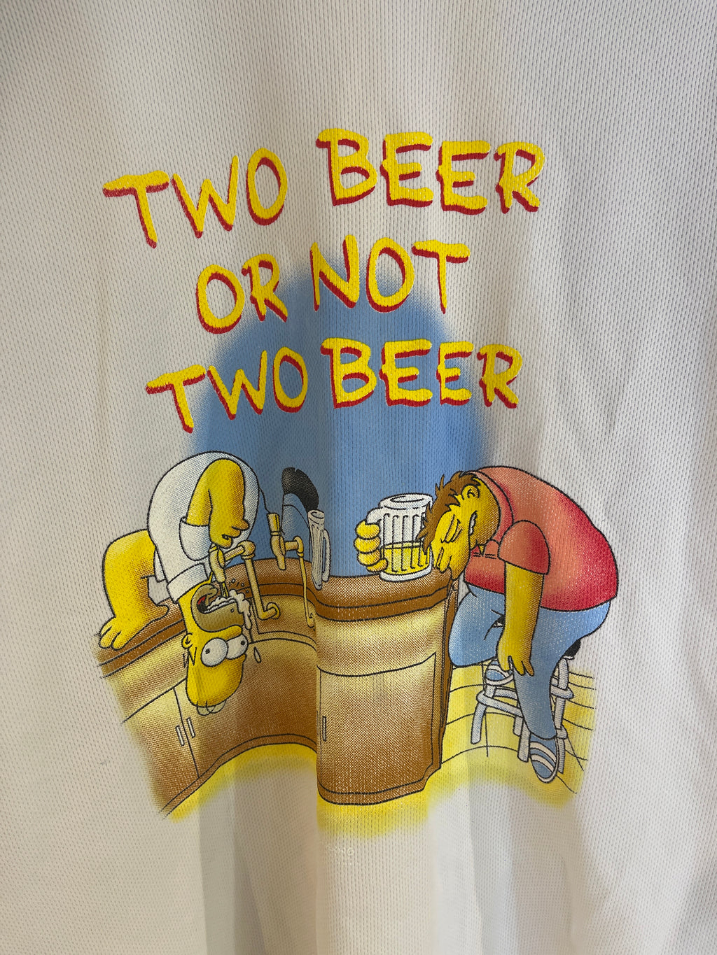 Vntg Two Beer Or Not Jersey (XL)