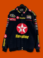 Vntg Havoline Flames Racing Jacket (Large)*
