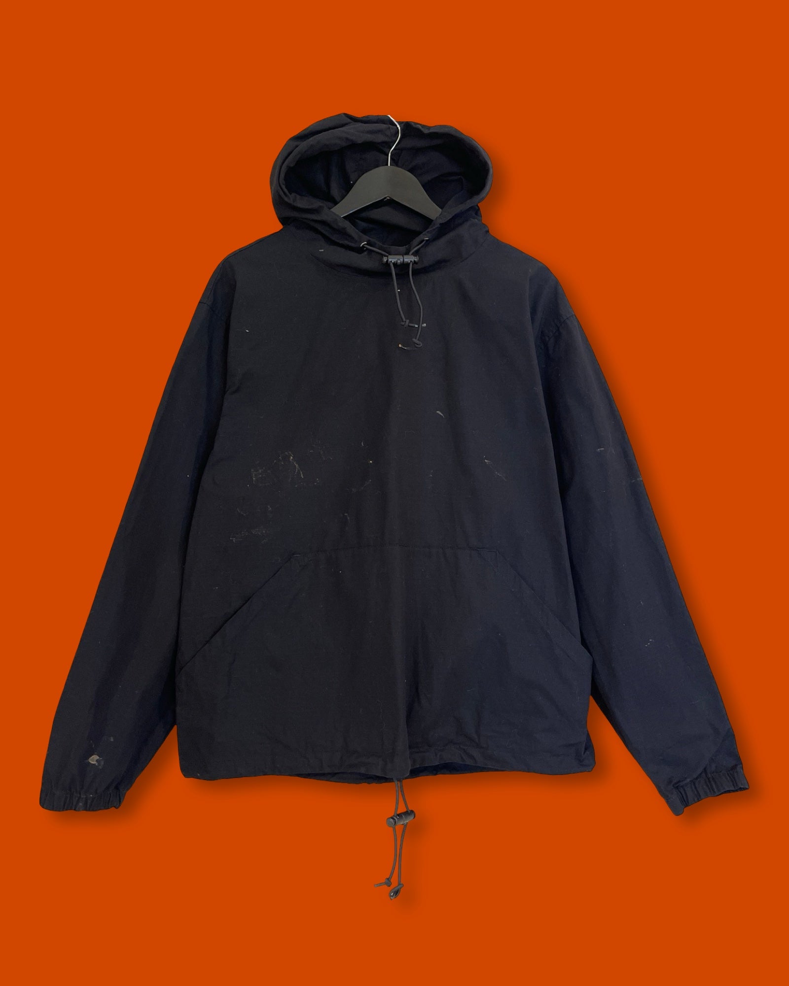 Stussy Black Hoodie Jacket (Medium)