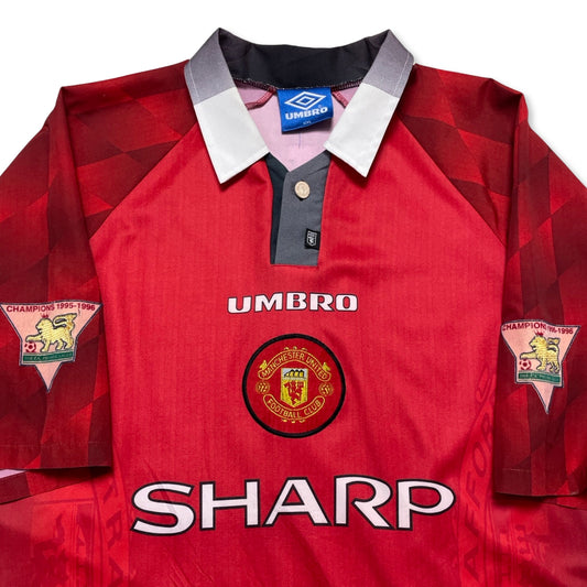 1996-98 Manchester United Umbro Shirt (XXL)