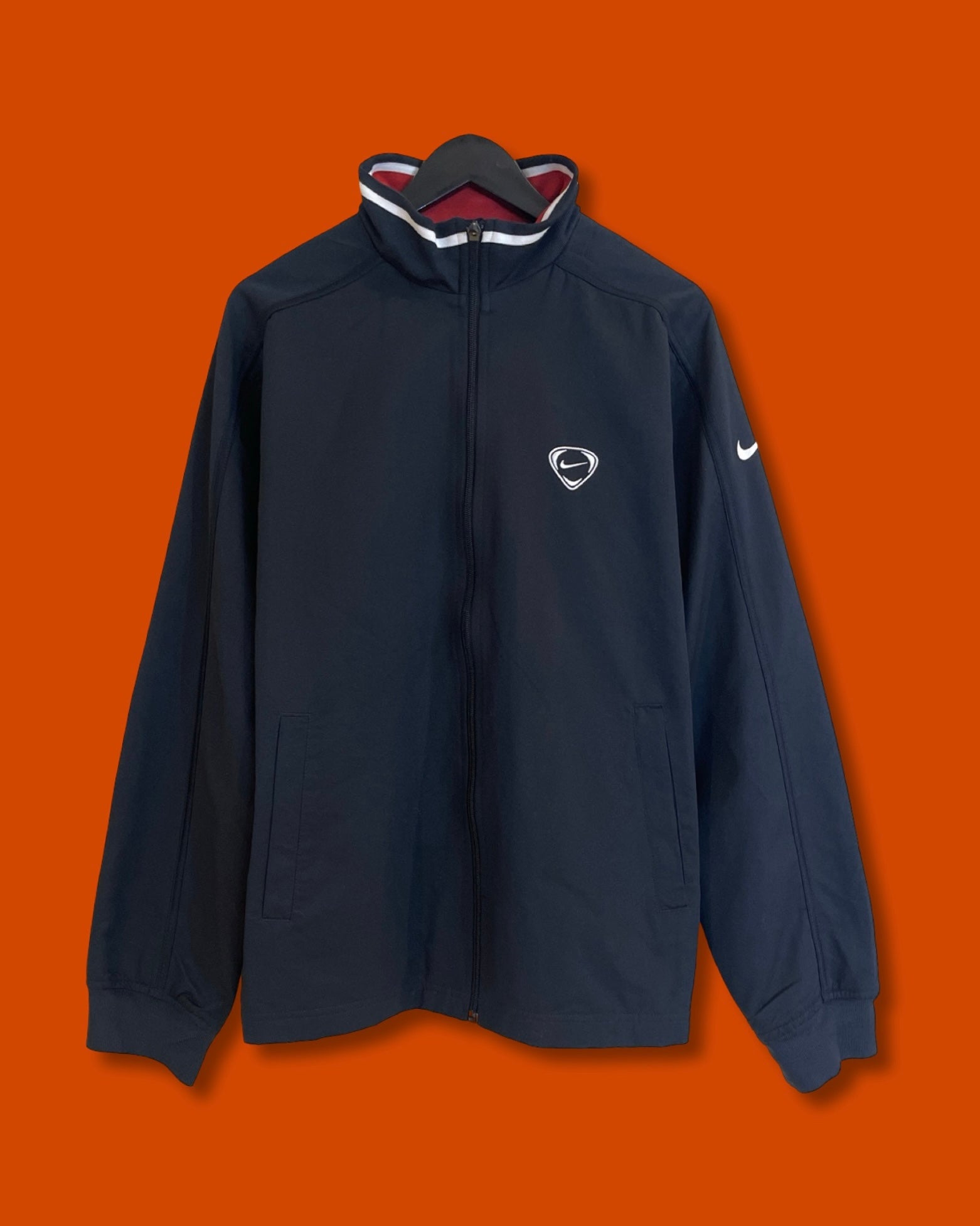 Nike Y2K Zip Windbreaker Jacket (Medium)*