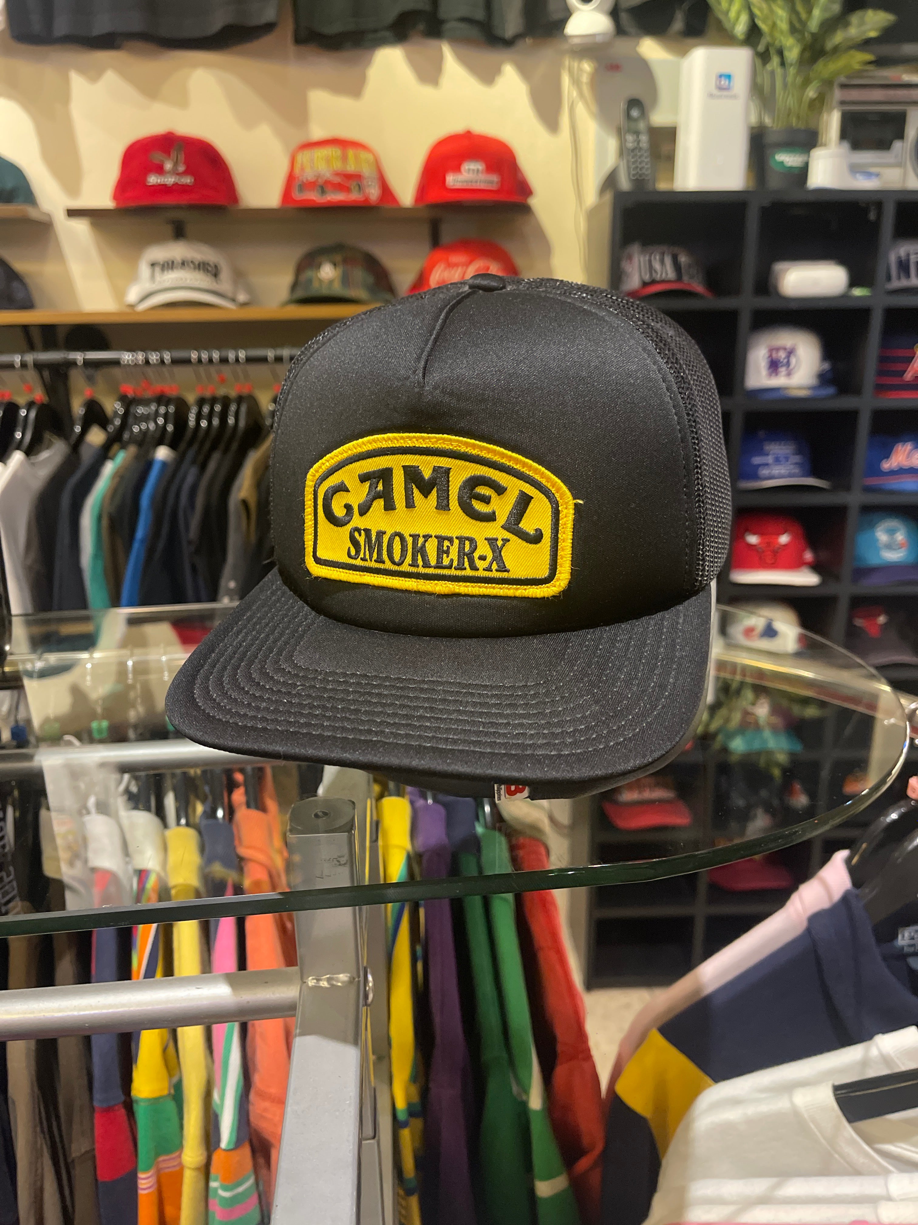 Vntg Camel Smoker Cap