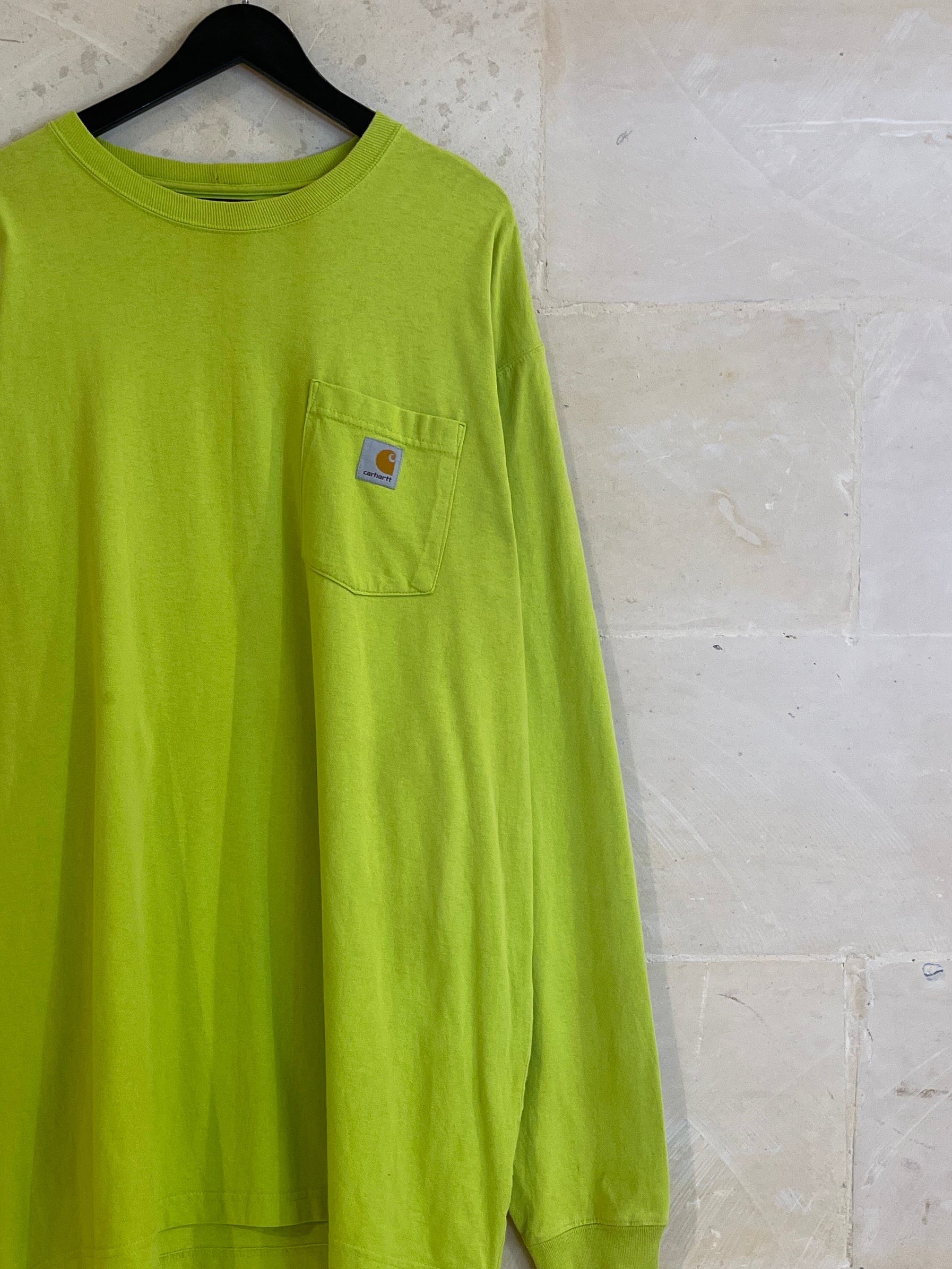 Carhartt Yellow/Green Pocket LS (XL)