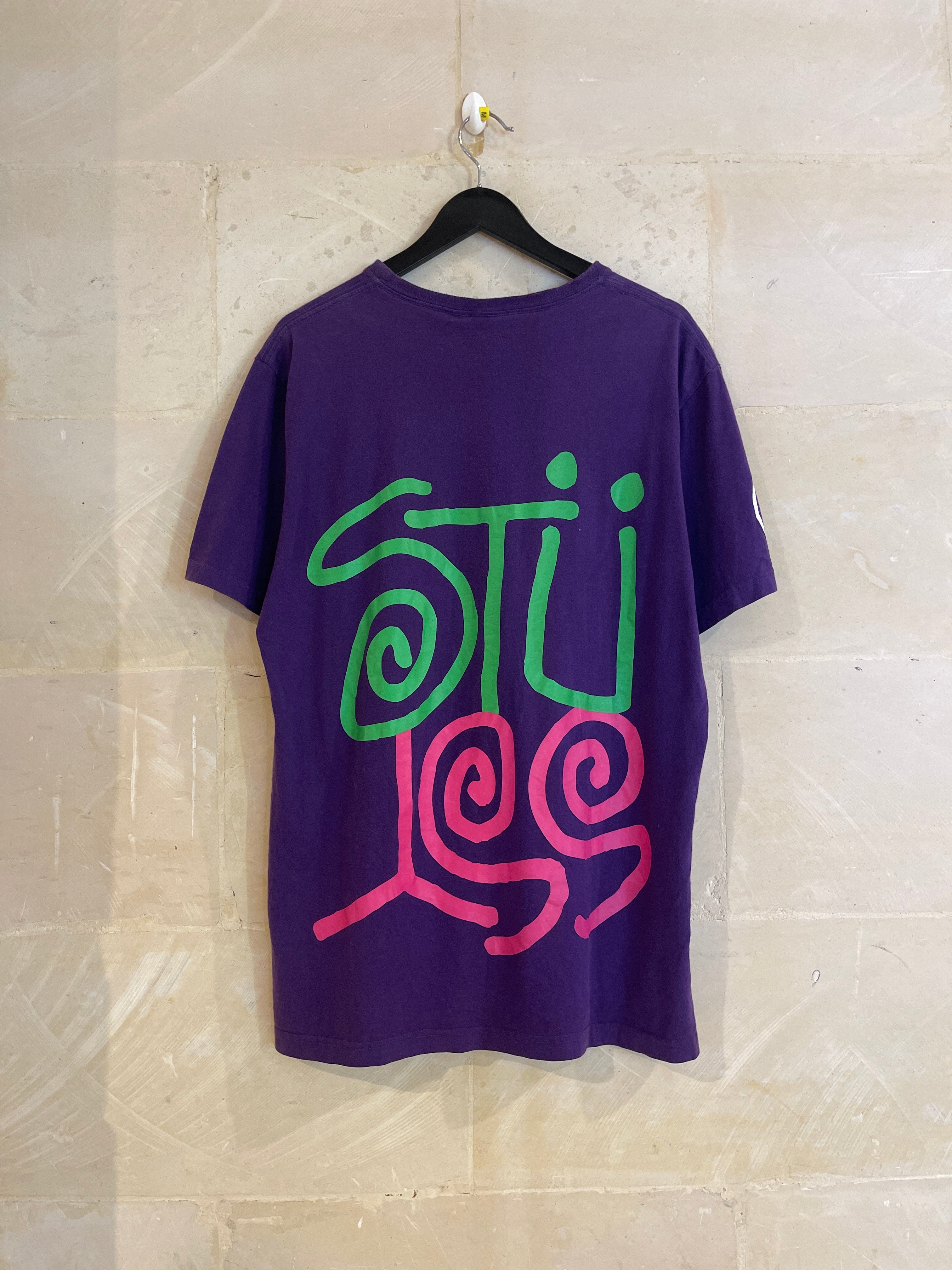 Vntg Stussy Purple Tee (Large)