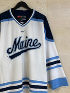 Vntg Nike Maine Hockey Jersey (XL)