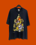 Vntg 1997 The Simpsons Viking Tee (XL)