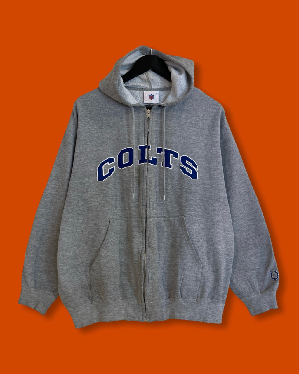 Colts Full Zip Hoodie Jacket (Fits XL)