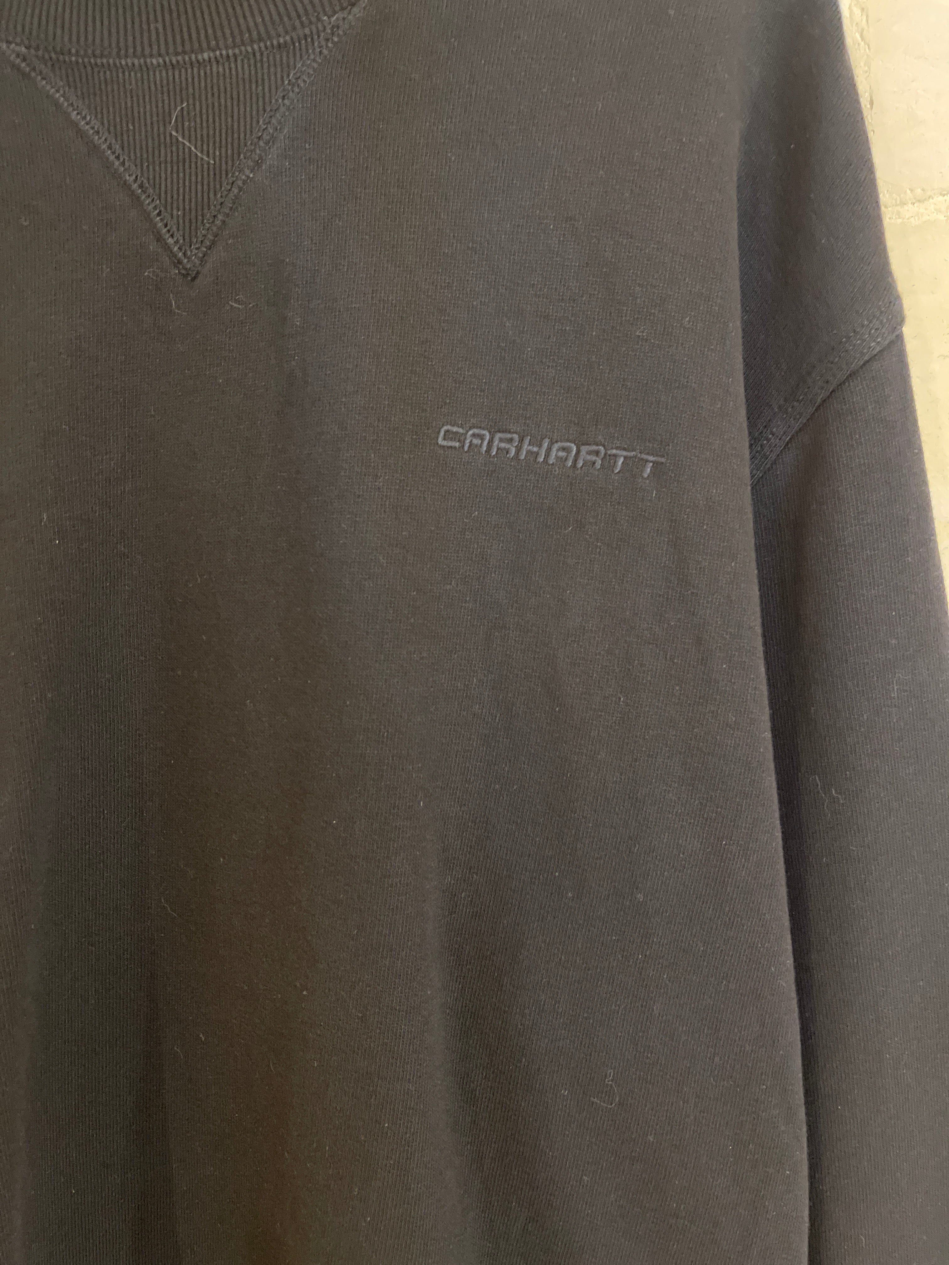 Carhartt Black Sweatshirt (Large)