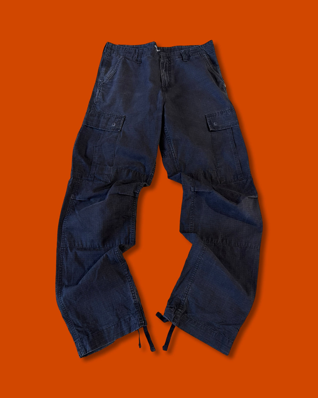 Carhartt Black Cargo Mens Pants (W32/L41)
