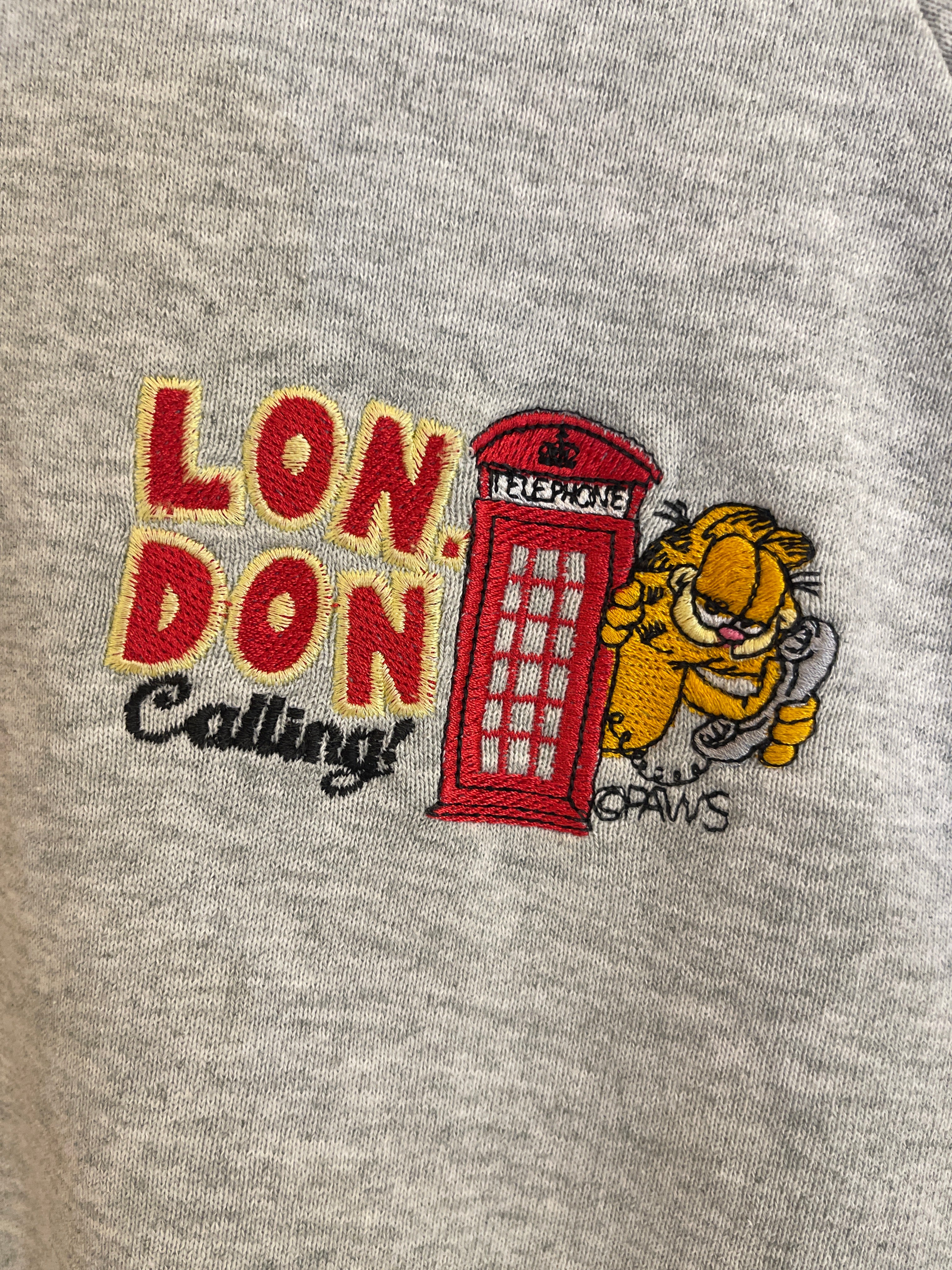 London Calling Garfield Sweatshirt (Medium)*