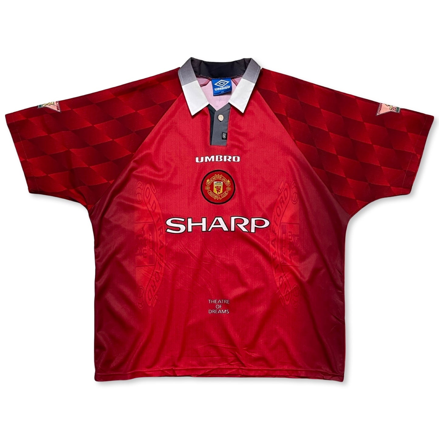 1996-98 Manchester United Umbro Shirt (XXL)