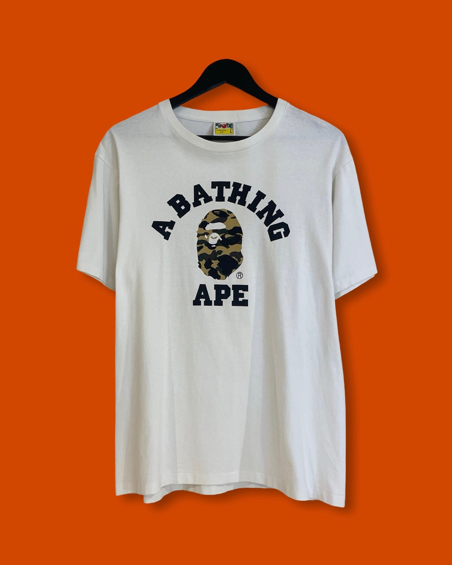 A Bathing Ape BAPE College Tee (Large)