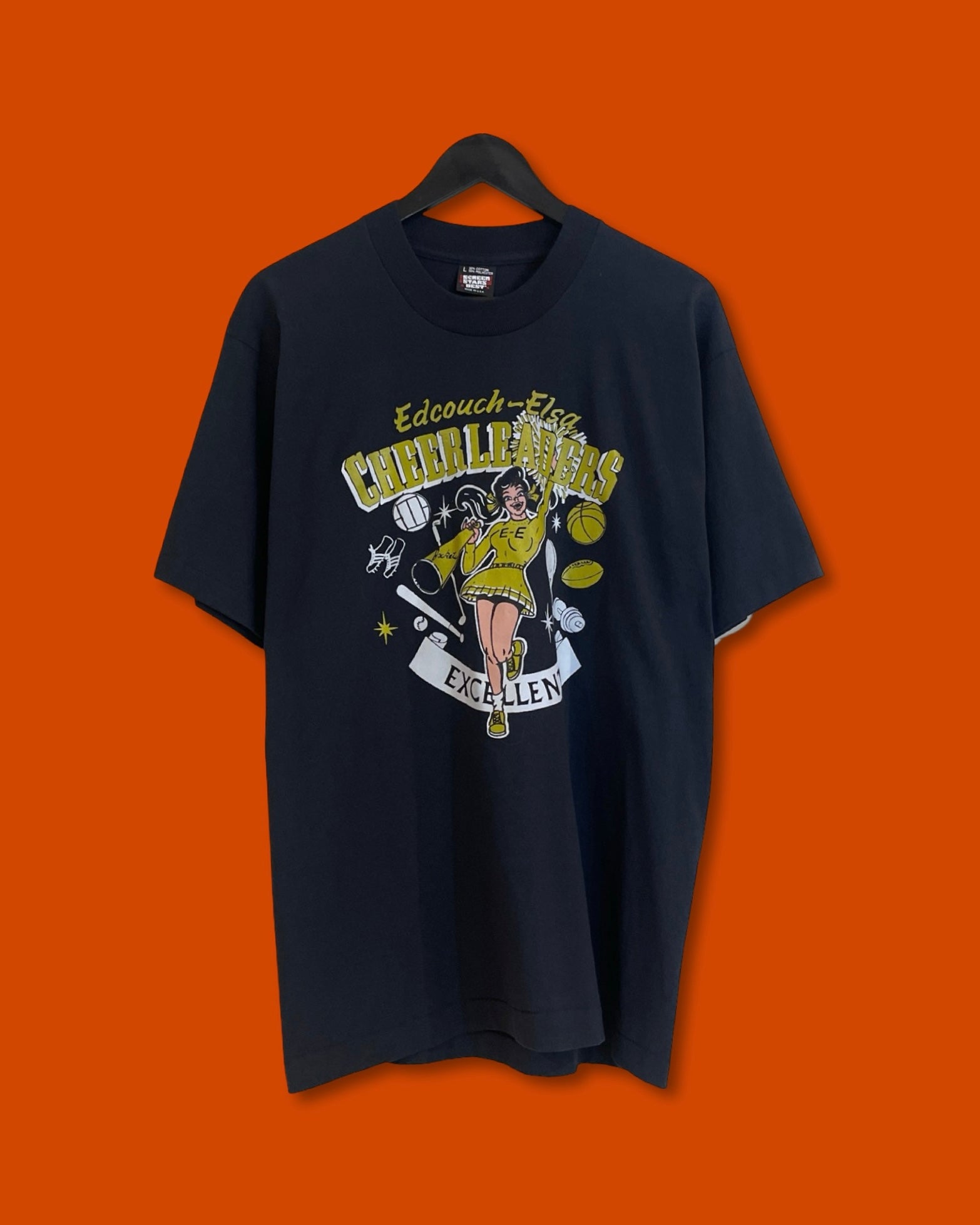 Vntg Cheerleader Tee (Large)
