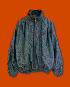 Vntg Rucanor Life Style Windbreaker Jacket (Medium)