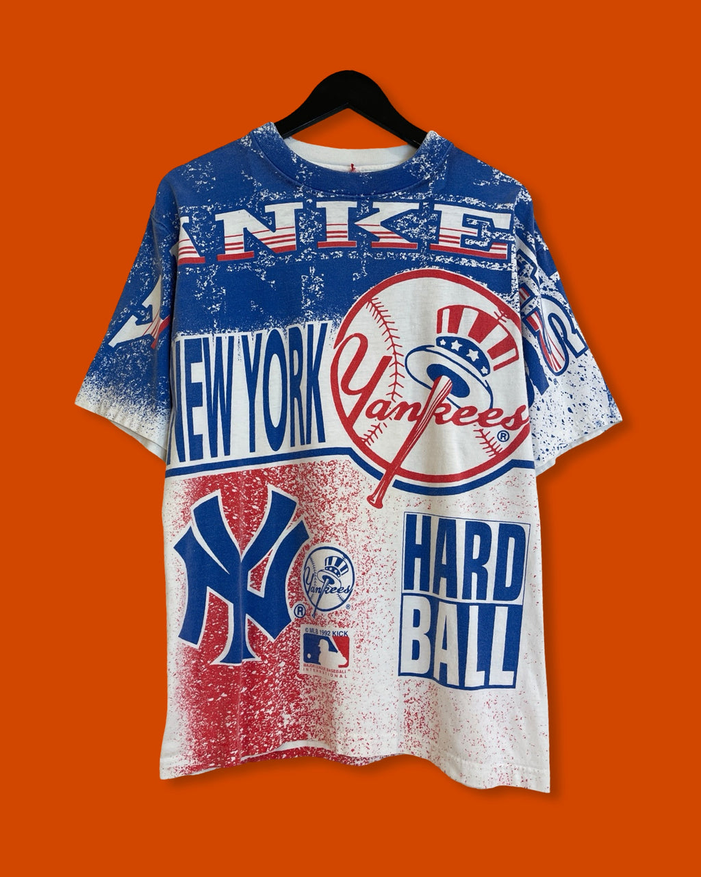Vntg Yankees AOP Tee (Medium)