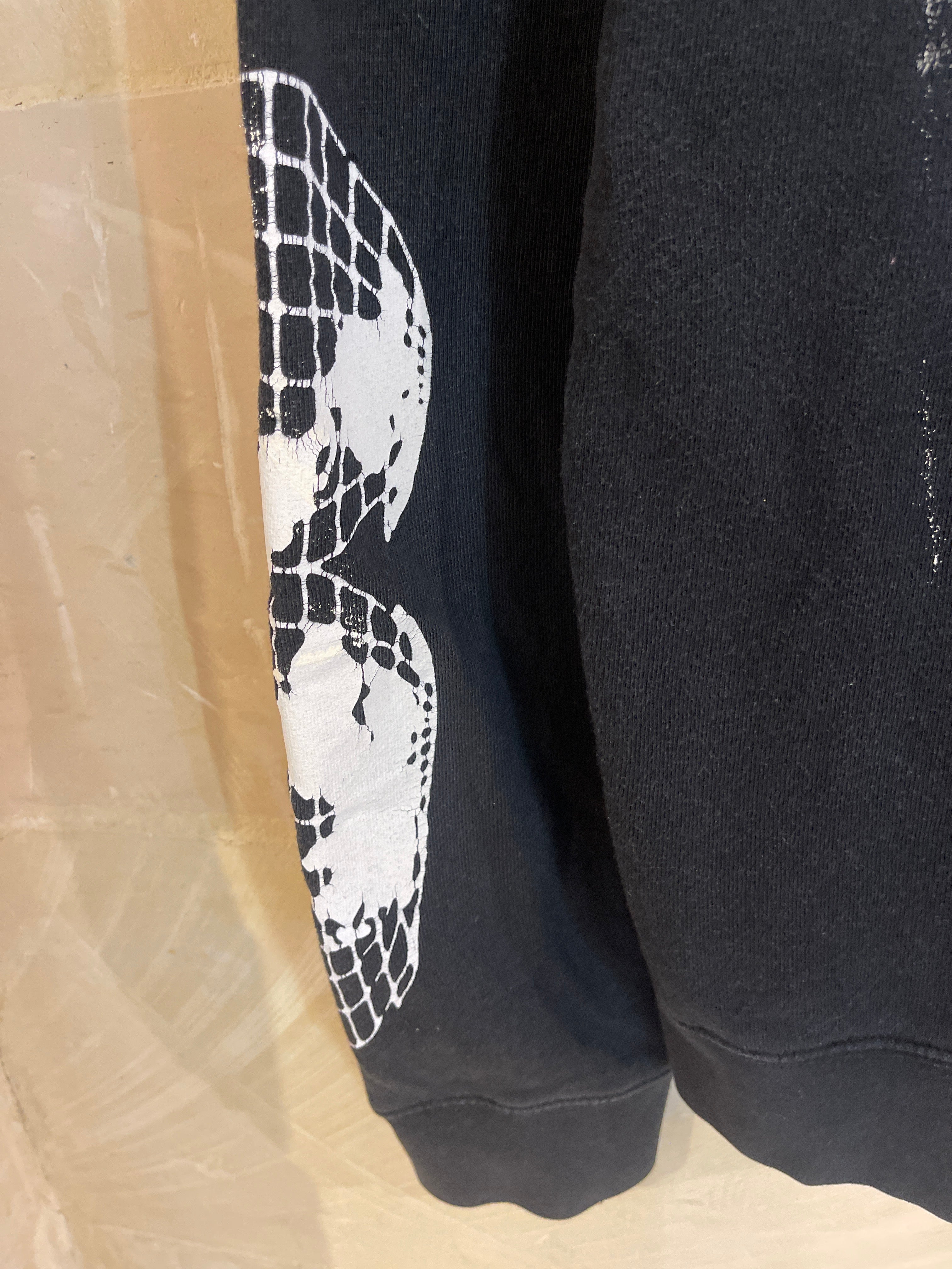 Stussy Black Worldwide Hoodie Jacket (Medium)*