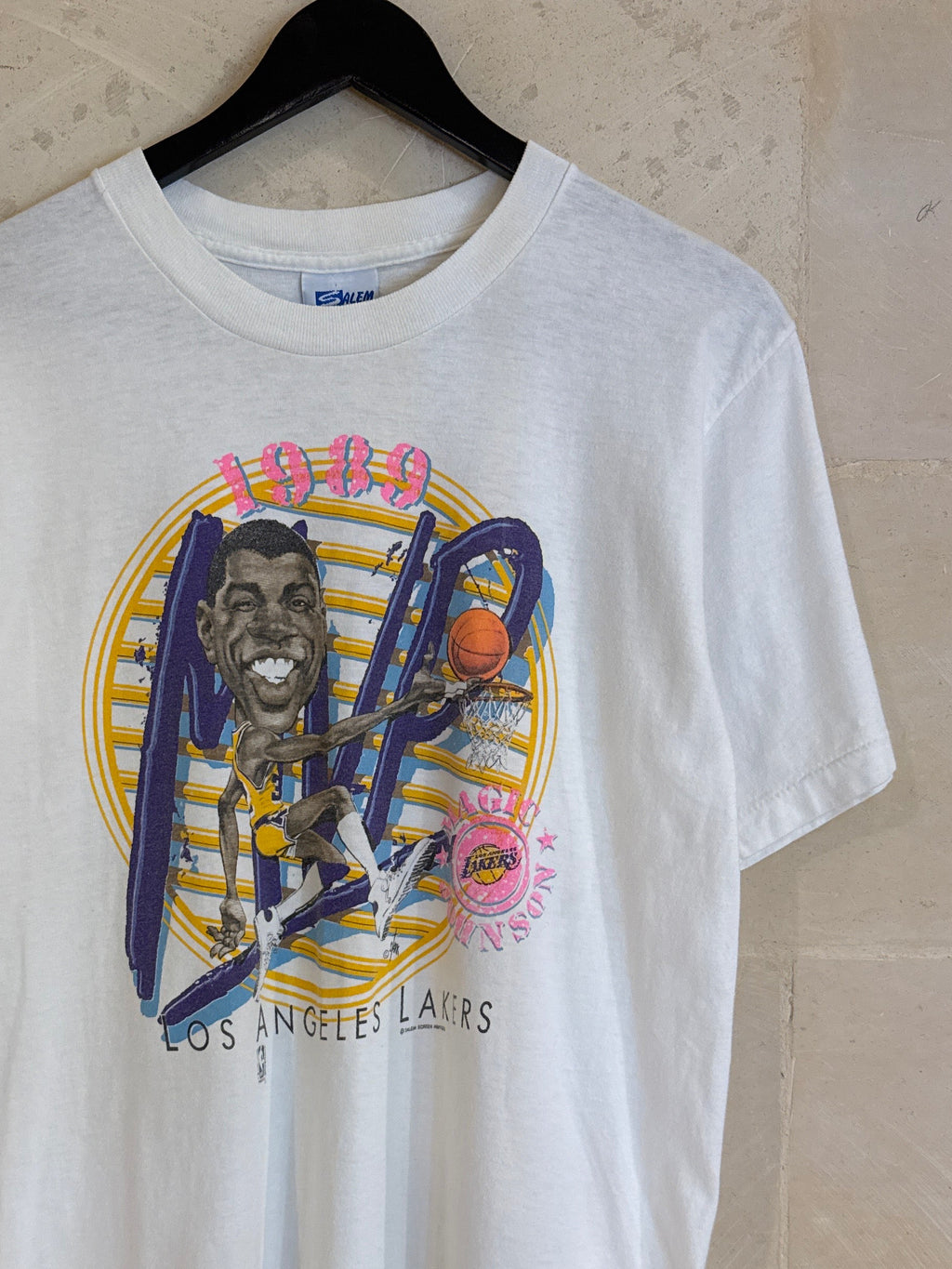 Vntg Magic Johnson Lakers Tee (Fits Medium)