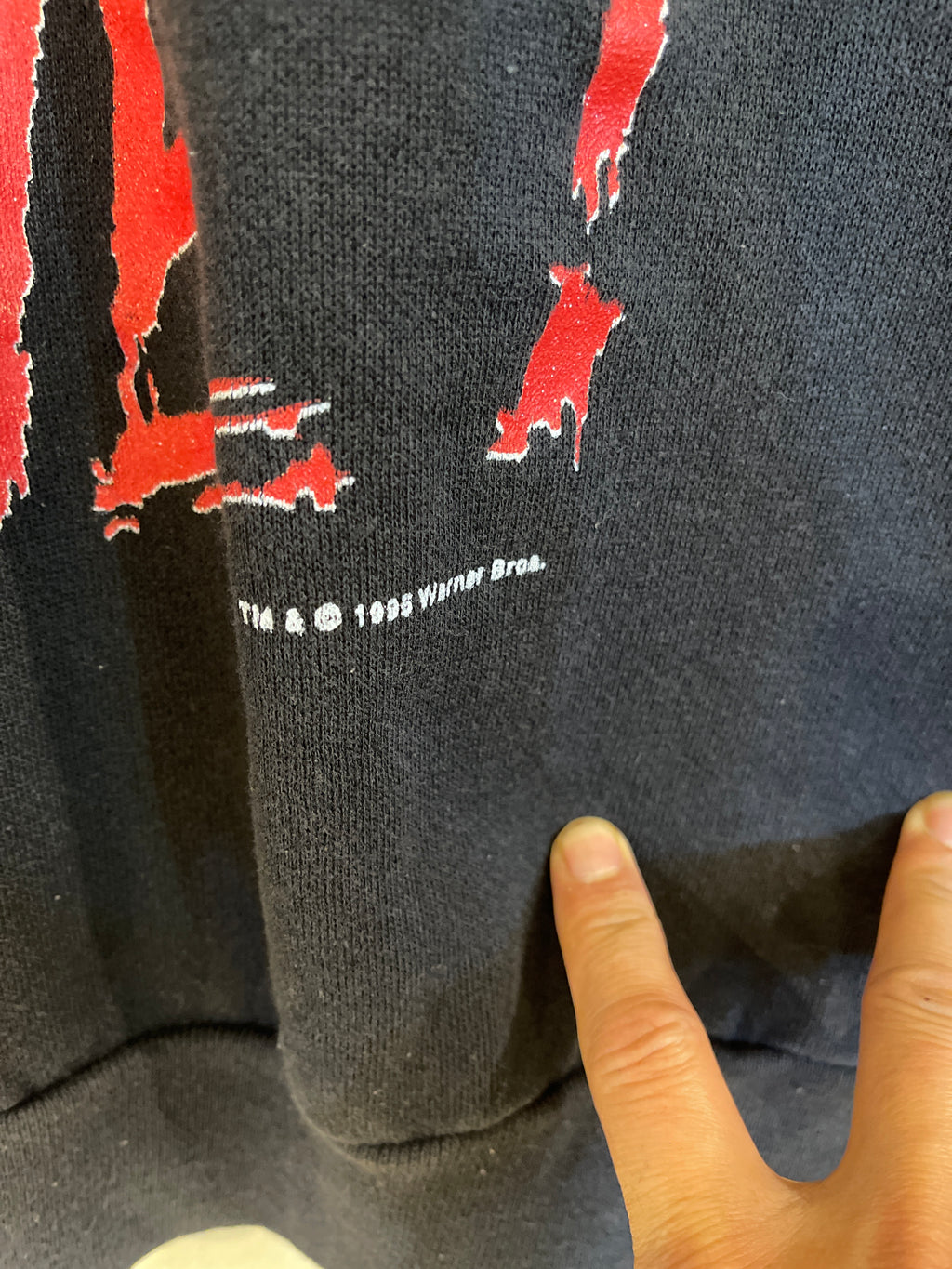 Vntg 1995 Crunch Time Taz and Cayote Crewneck (XL)