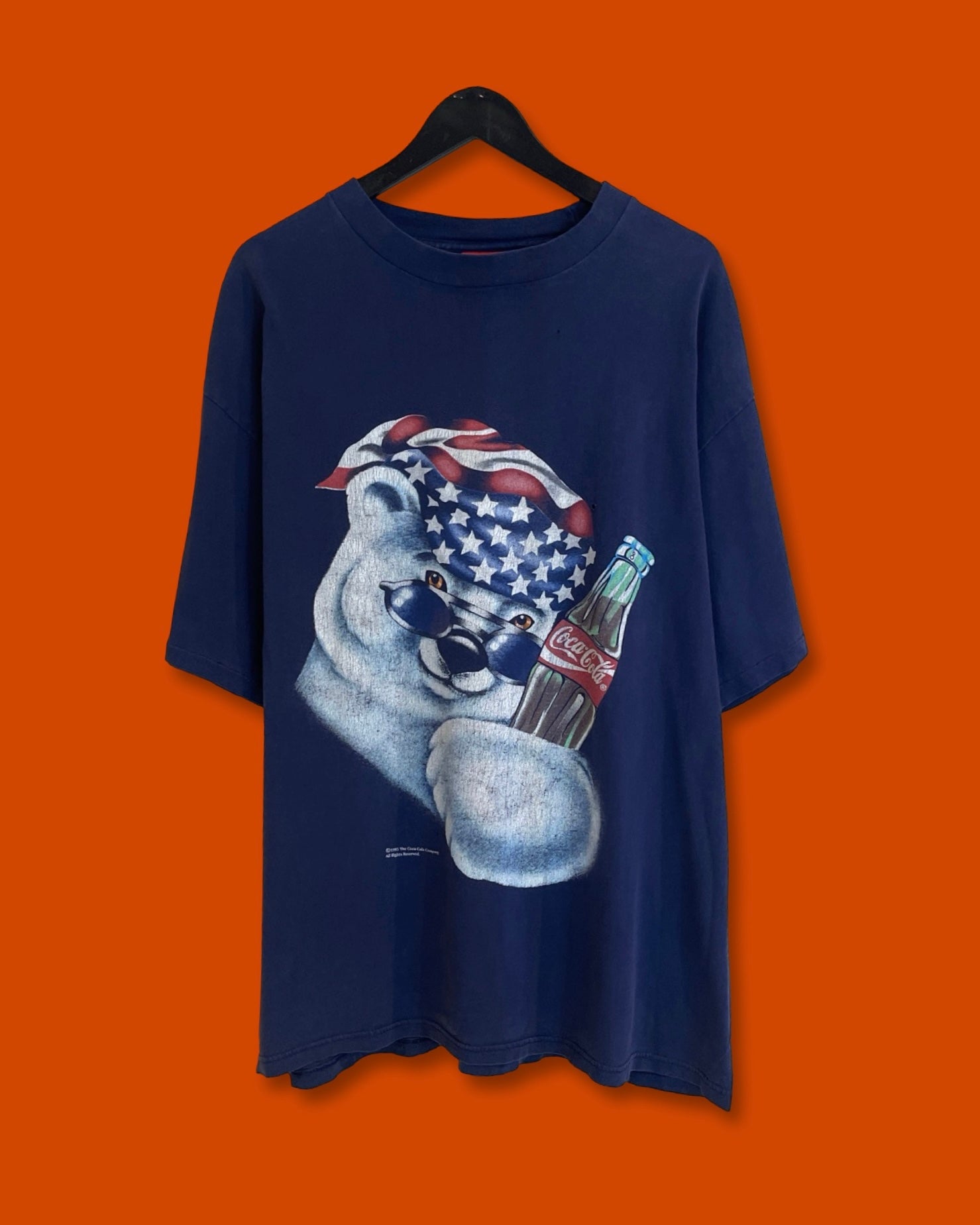 Vntg 1995 Polar Bear/ Coca Cola Tee (Fits XL)
