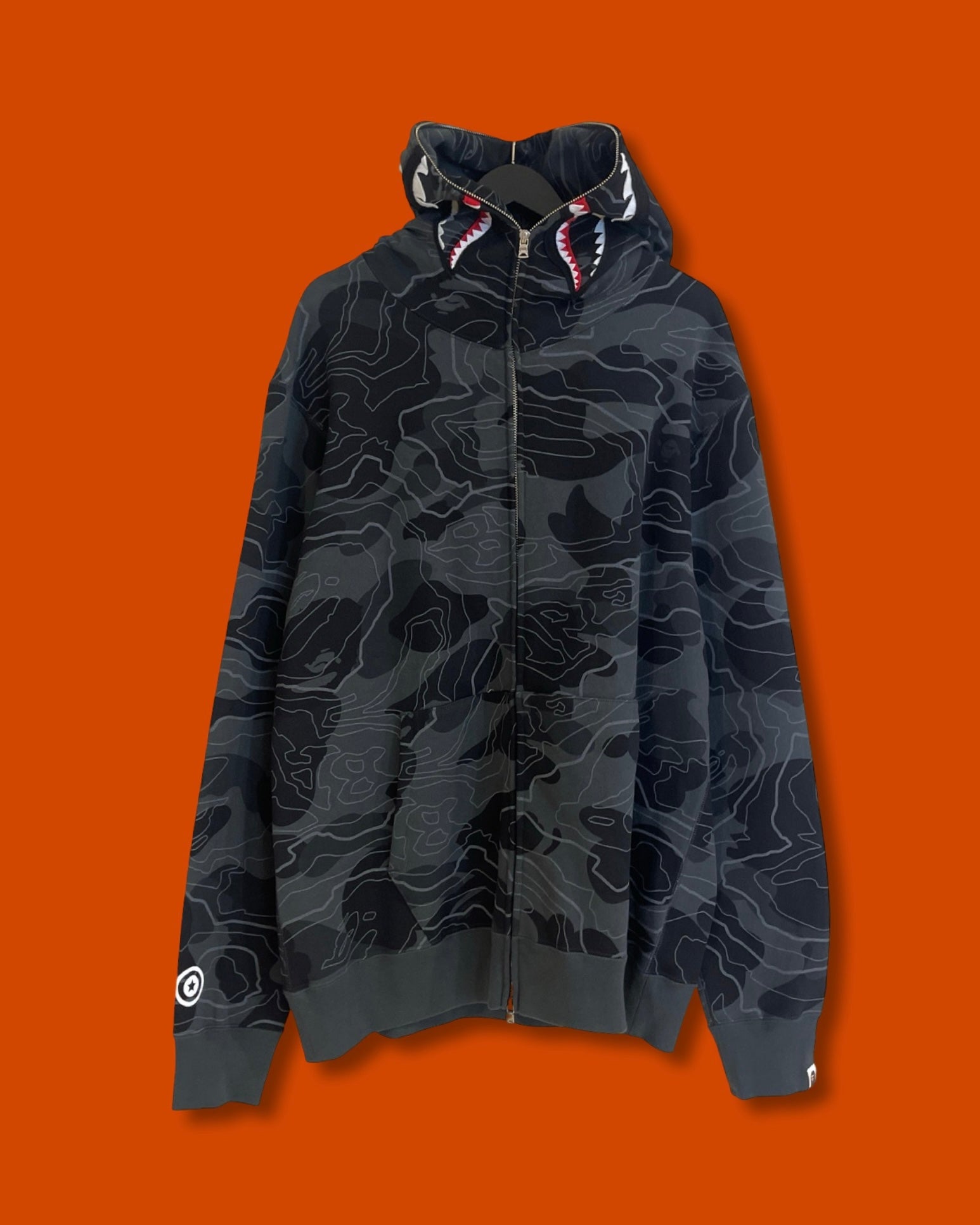Bape Shark Hoodie Jacket (XL)