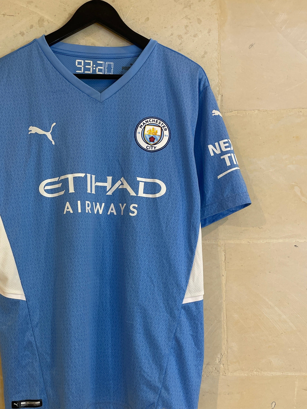 2021-22 Manchester City Home Jersey (Large)