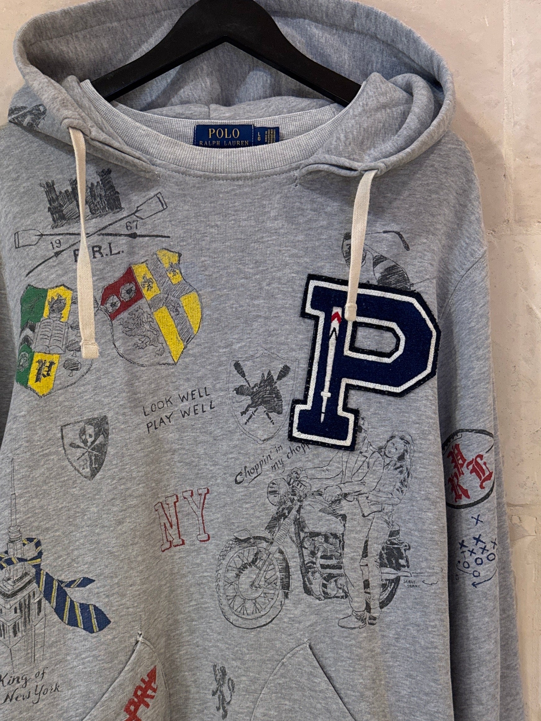 Ralph Lauren Over Hoodie (Large)