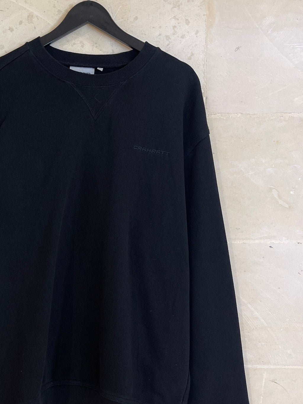 Carhartt Black Sweatshirt (Large)