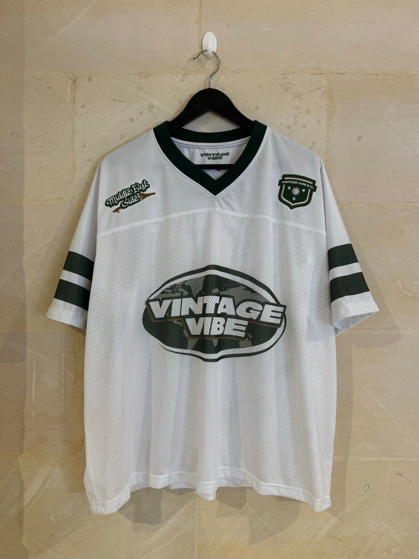 Vintage Vibe Sports Club Football Shirt