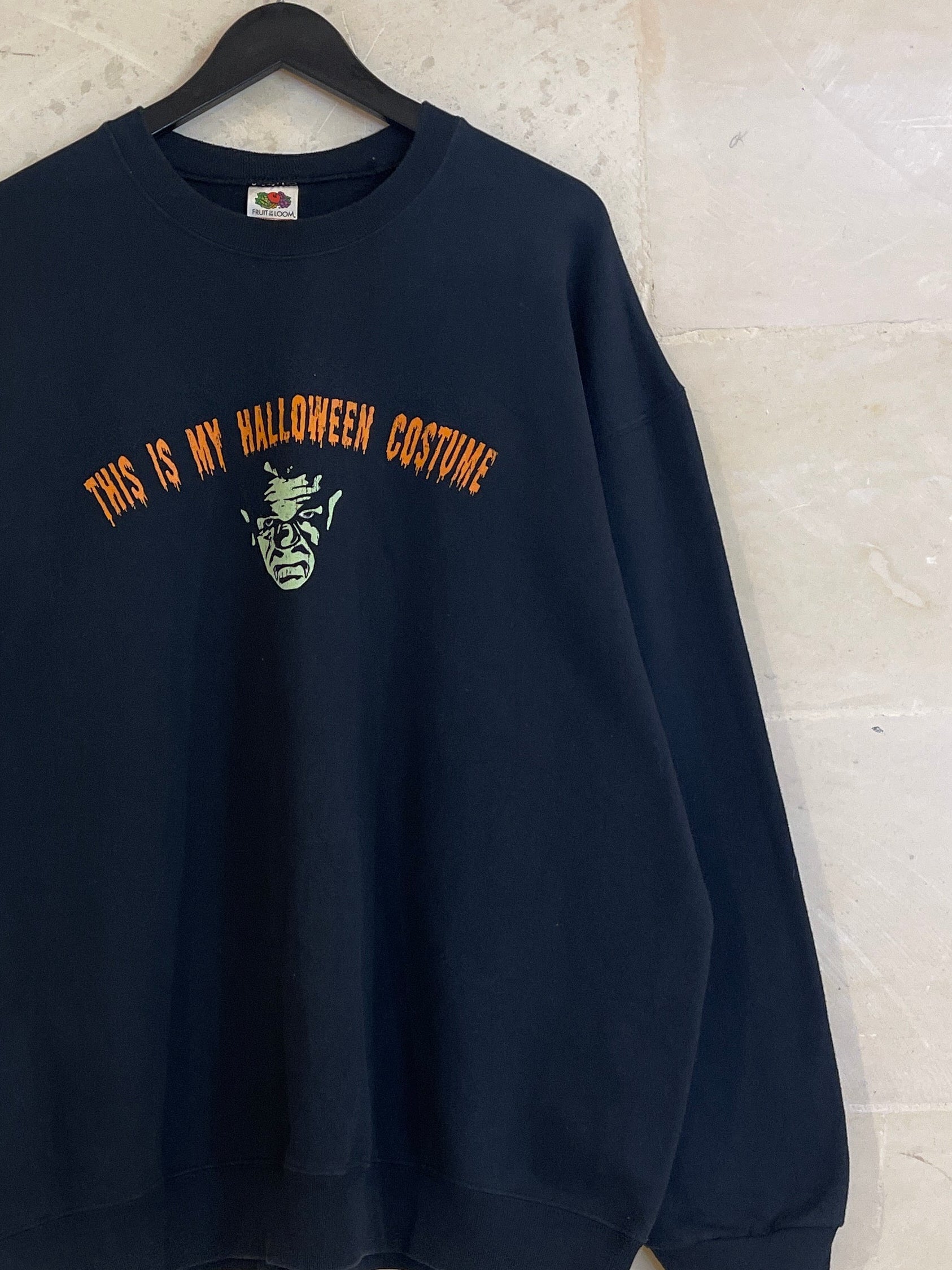 Vntg Halloween Sweatshirt (XL)