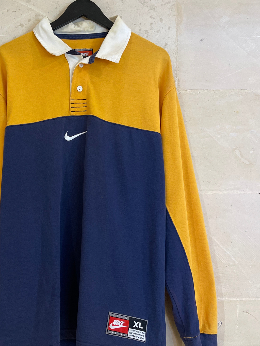 Vntg Nike Polo Long Sleeve (XL)