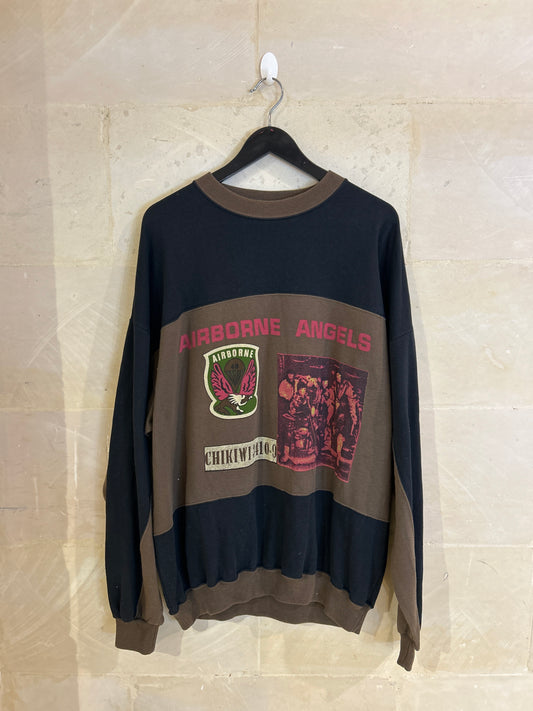 Vtg Airborne Angels Sweatshirt (Large)