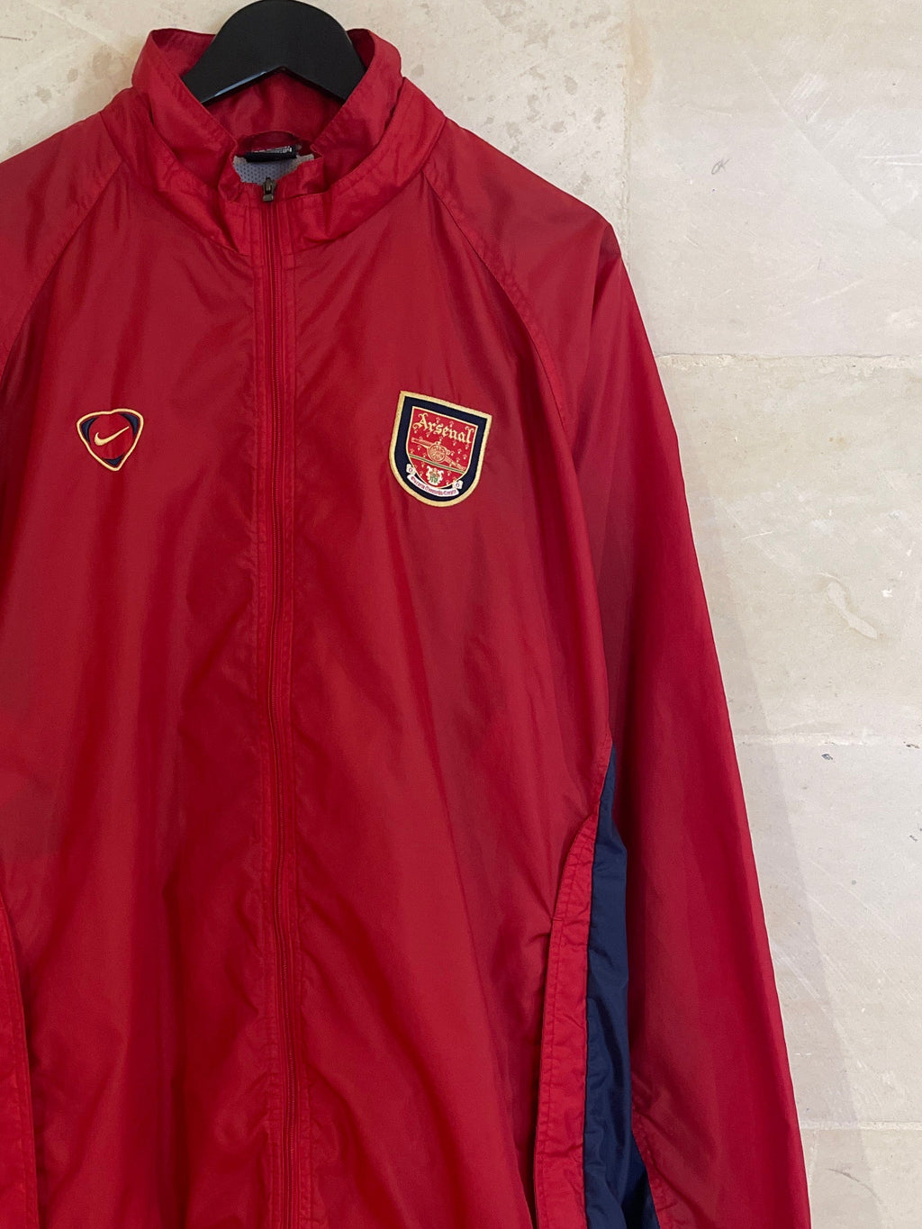 Vntg Nike Arsenal Windbreaker Jacket (XL)