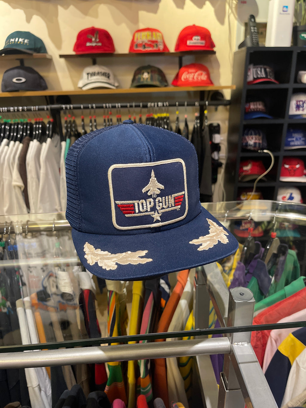 Vntg Top Gun Cap