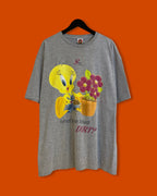 Vntg Tweety Flower Tee (XL)