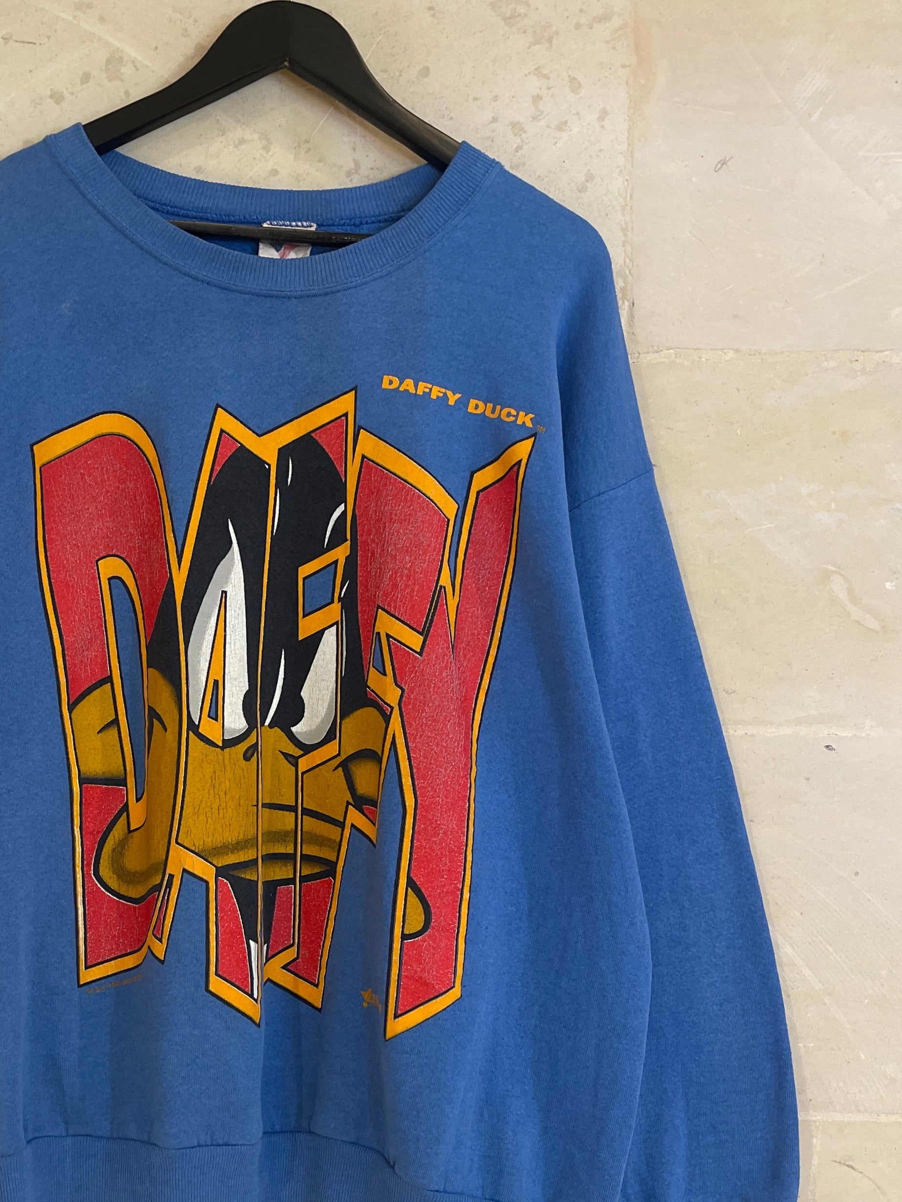 Vntg 1993 Daffy Sweatshirt (XL)*
